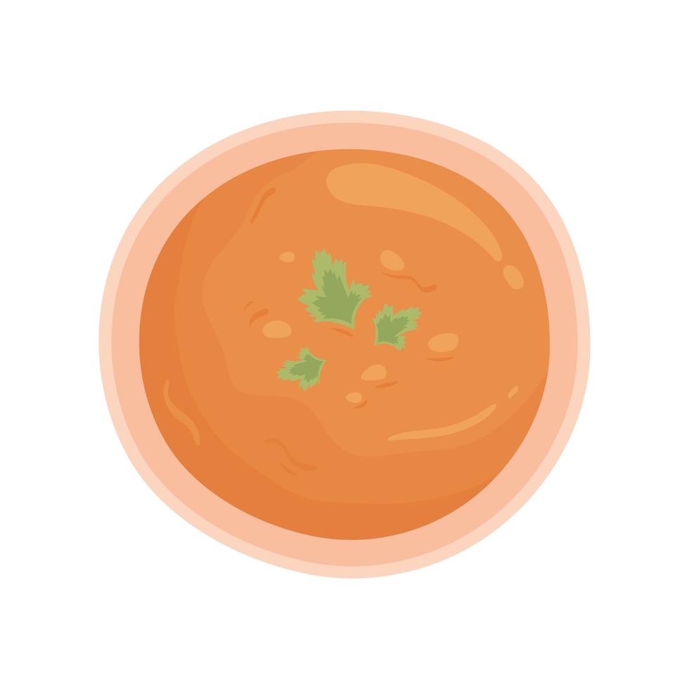 food vegan soup vector