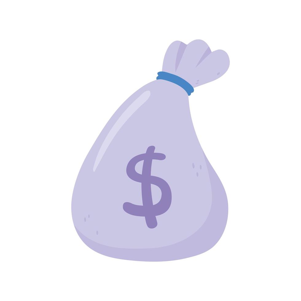 money bag safety vector