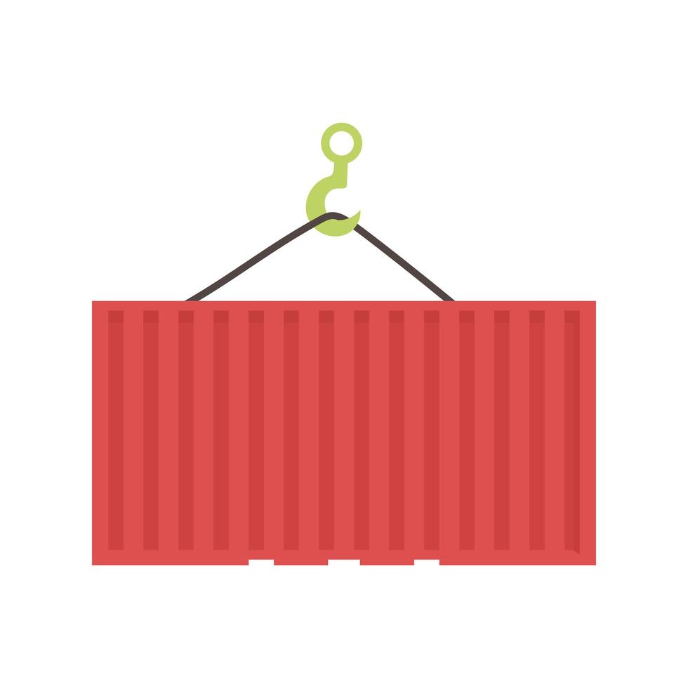 container hanging hook vector