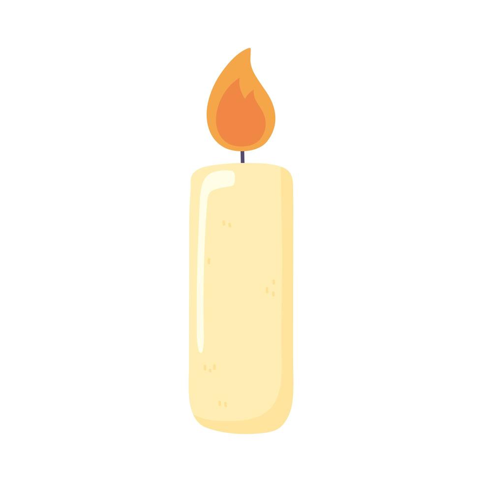 candle light decoration vector