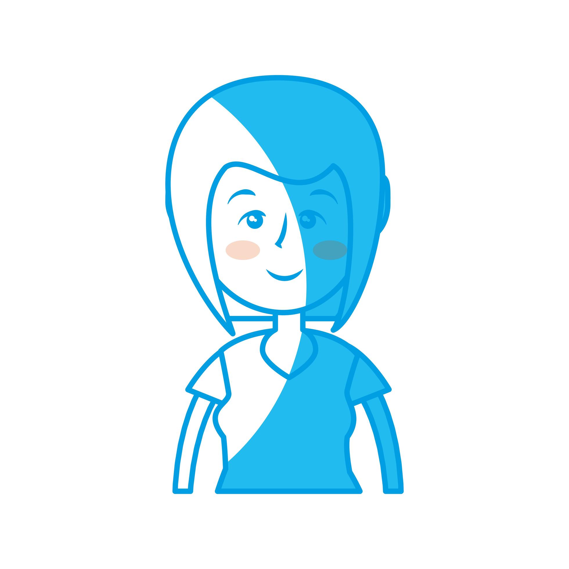 Woman cute cartoon 2453719 Vector Art at Vecteezy