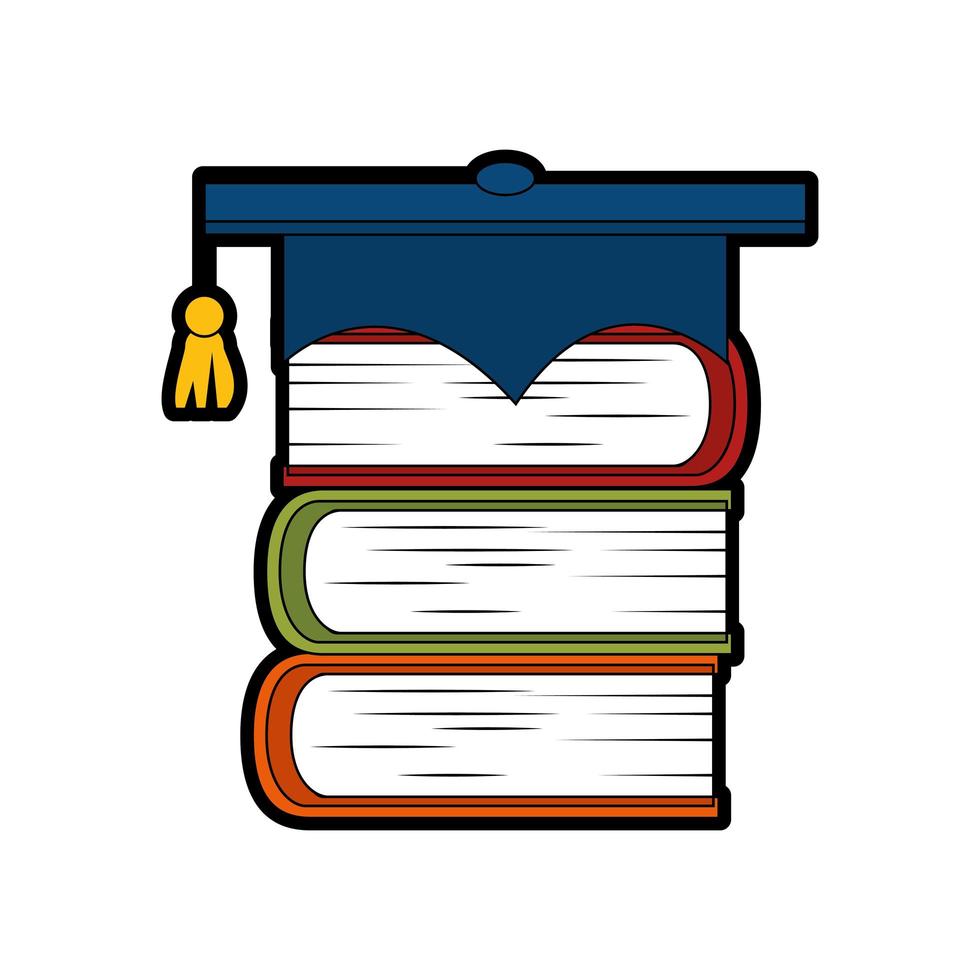 Books and education vector