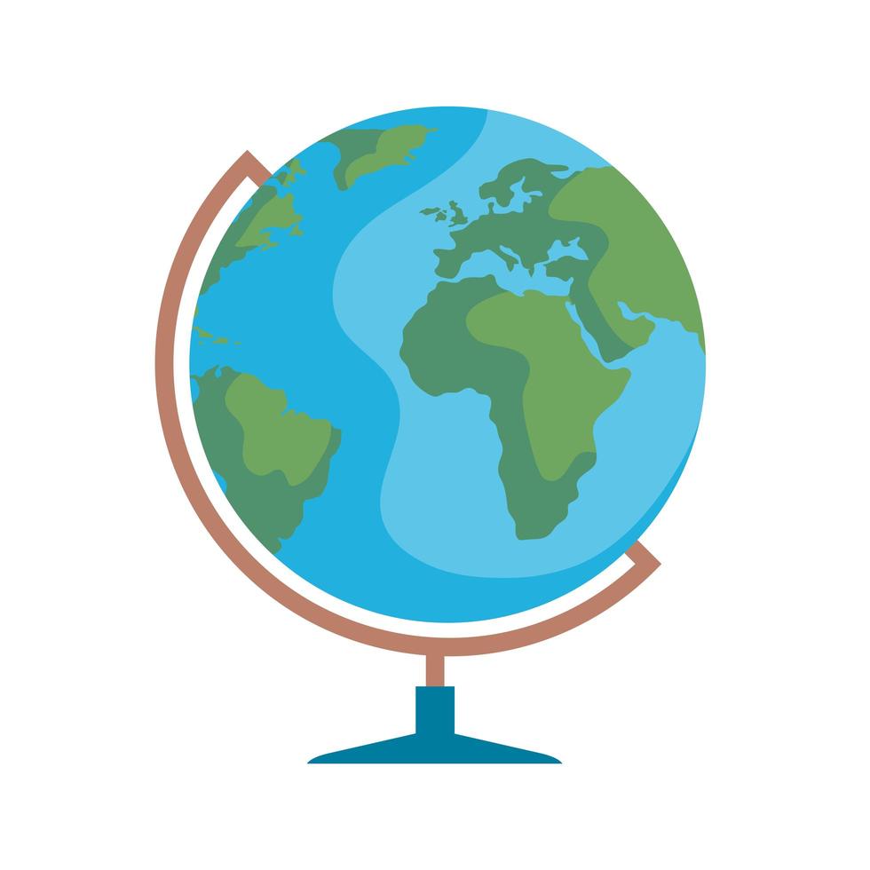 world planet earth vector
