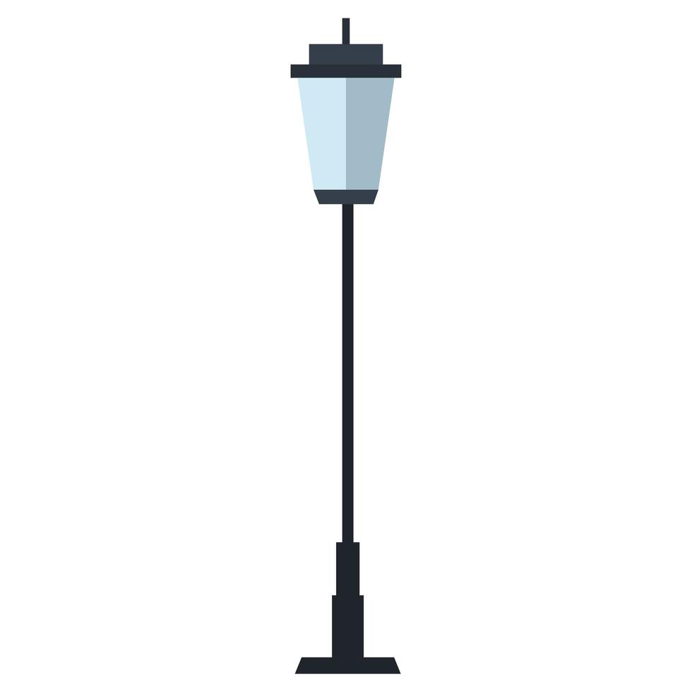 classic street lamp vector