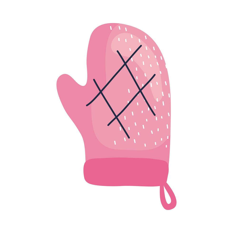 kitchen glove tool vector