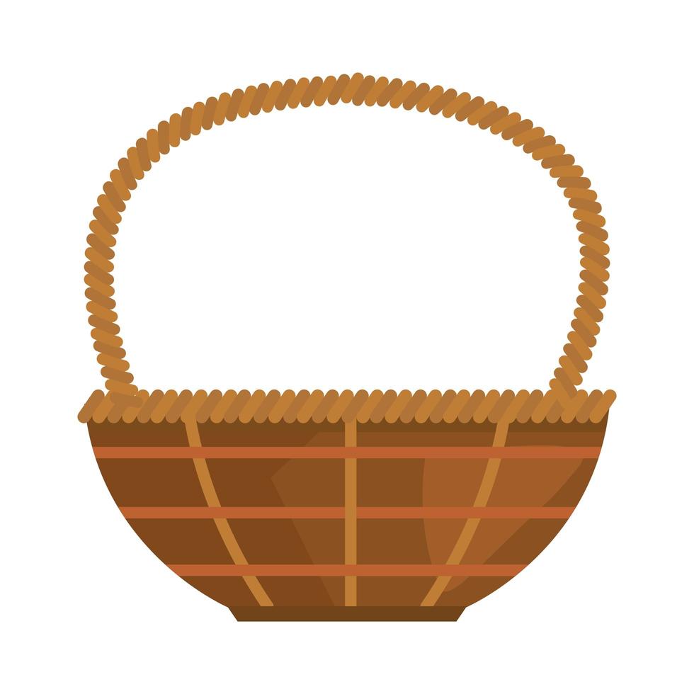 basket straw easter decoration icon 2454557 Vector Art at Vecteezy