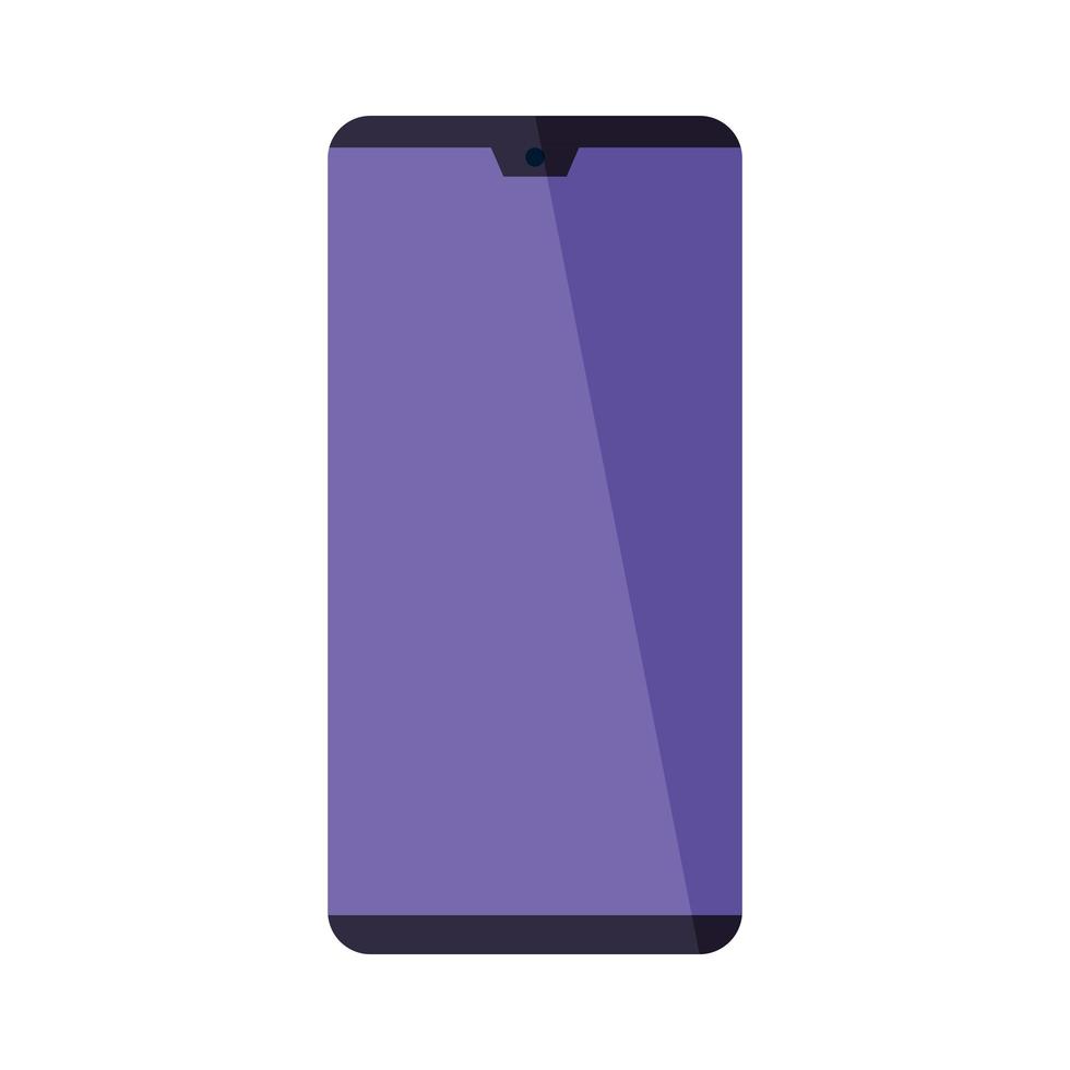 smartphone gadget electronic isolated icon vector