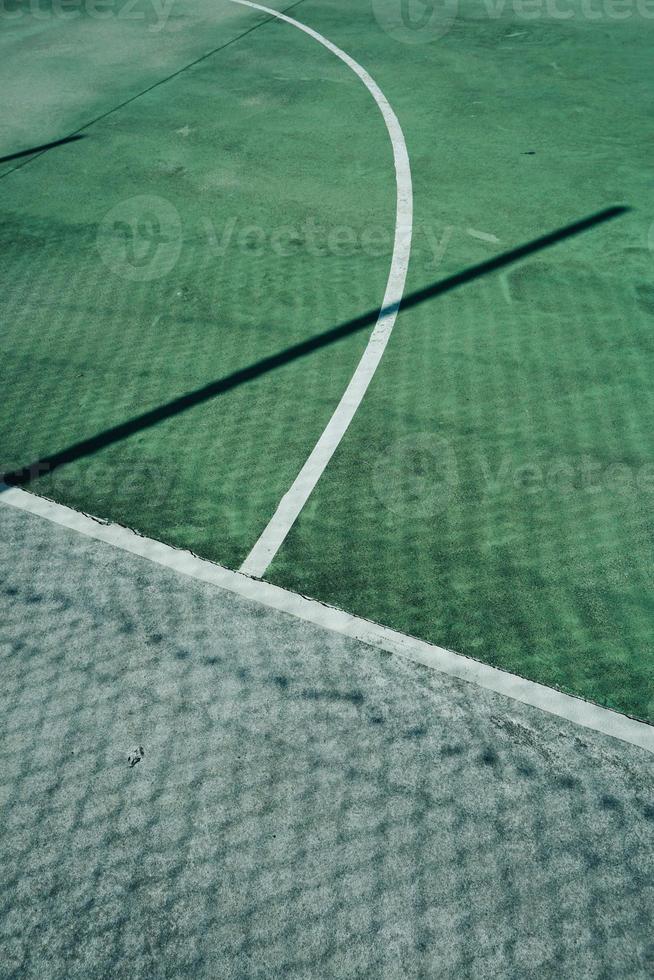 campo de fútbol vacío foto