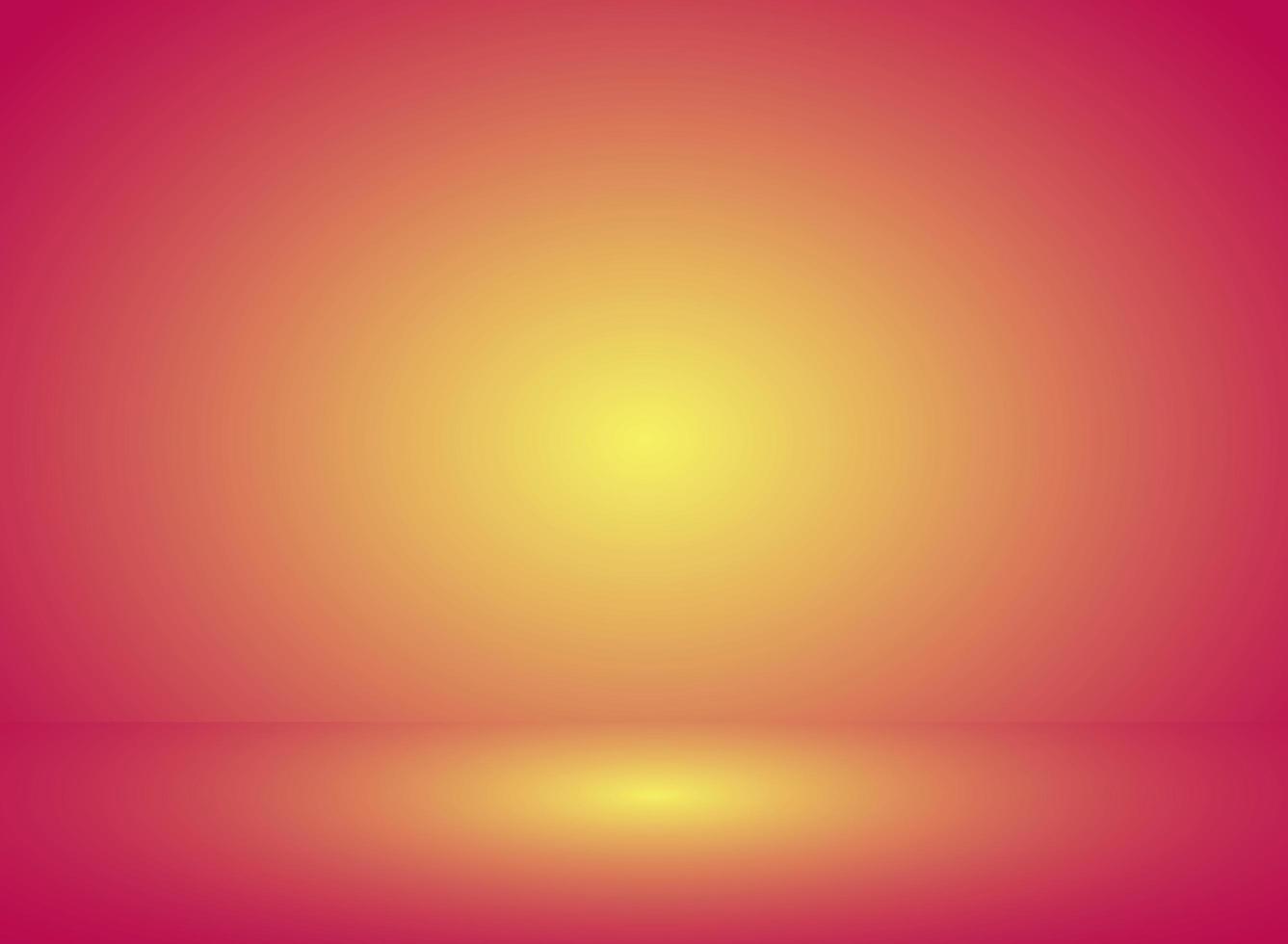 Abstract colorful mock up pink yellow gradient background. vector