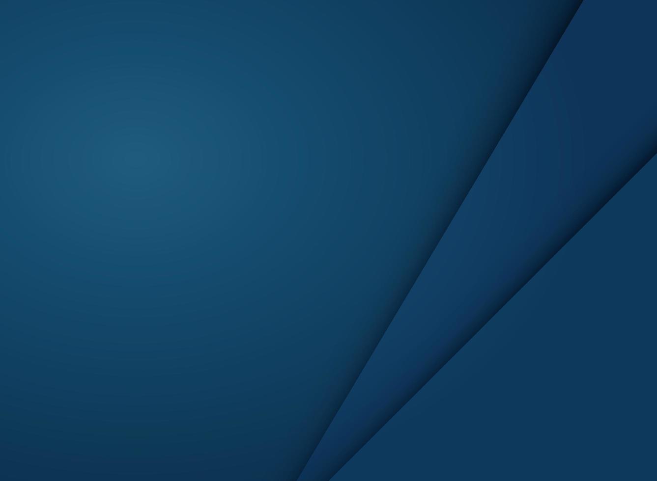 Abstract gradient blue papercut background with copy space. vector