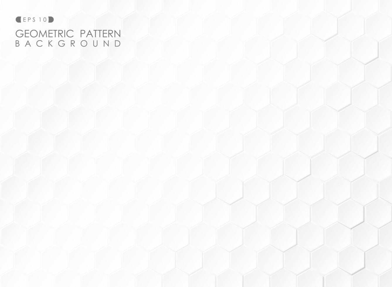 Abstract technology pentagonal shapes of layers and shadow background. vector
