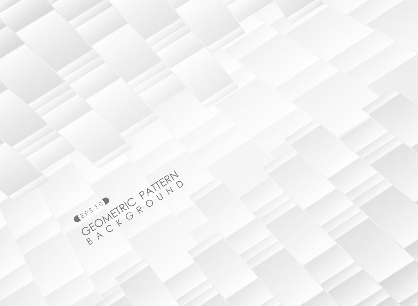 Abstract trendy slant gradient gray diamond square geometric pattern background. vector