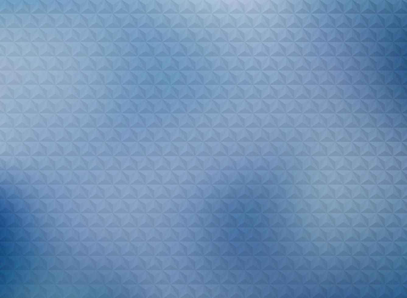 Abstract geometric triangles pattern design on gradient blue background. vector