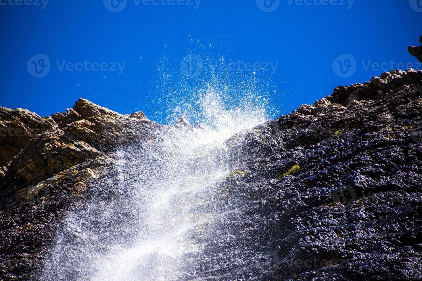 Val Travenanzes waterfalls photo