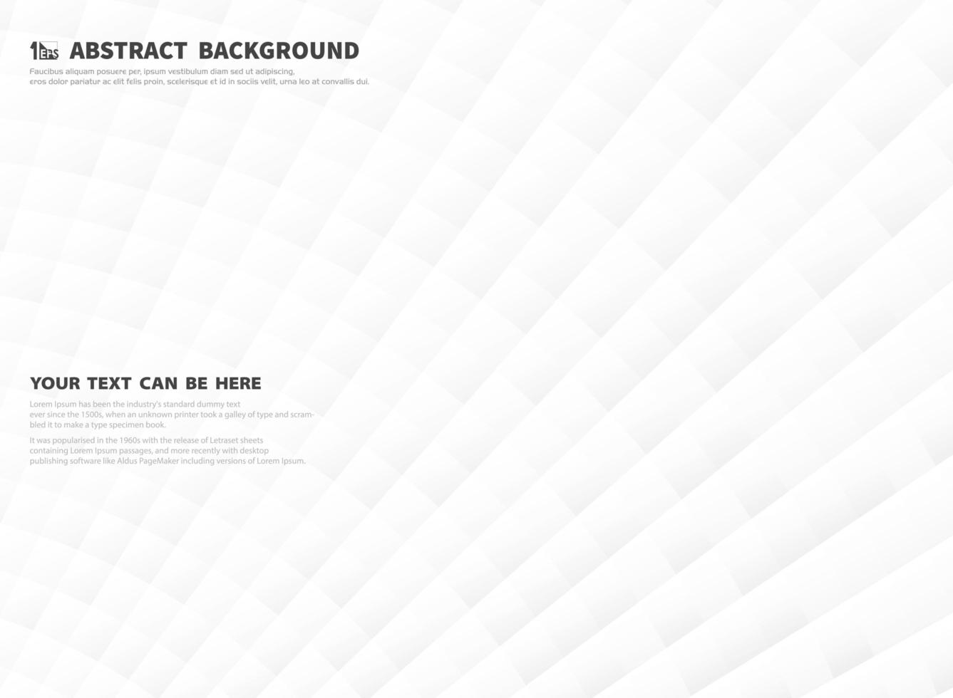 Abstract gray square technology modern design of geometric tech background. vector