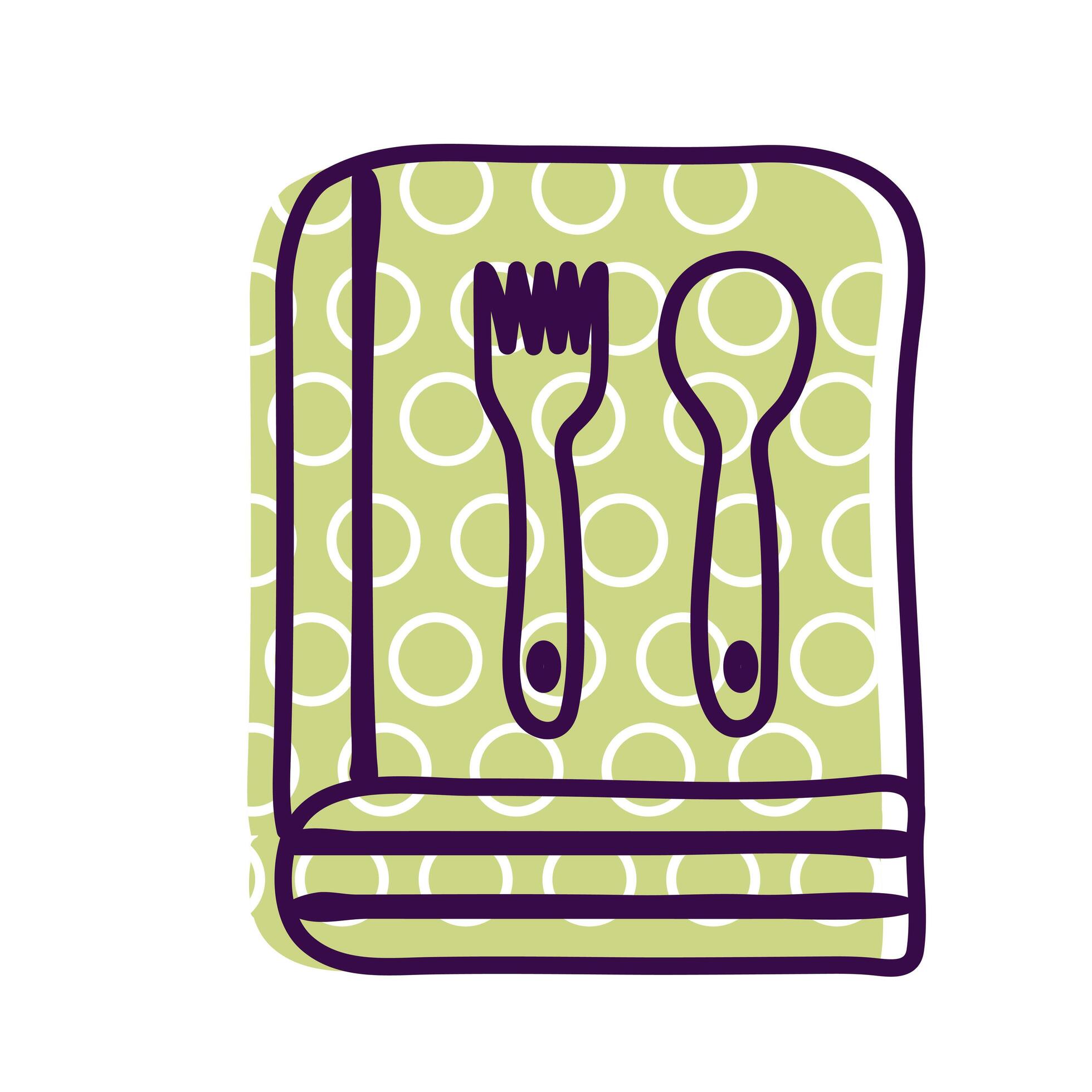 recipe book line and fill style icon vector design 2457212 Vector Art