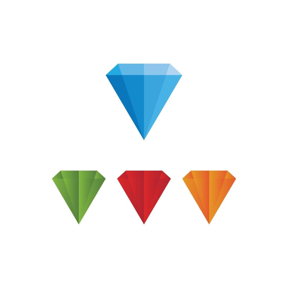 Diamond and Jewel design vector Logo Template symbol