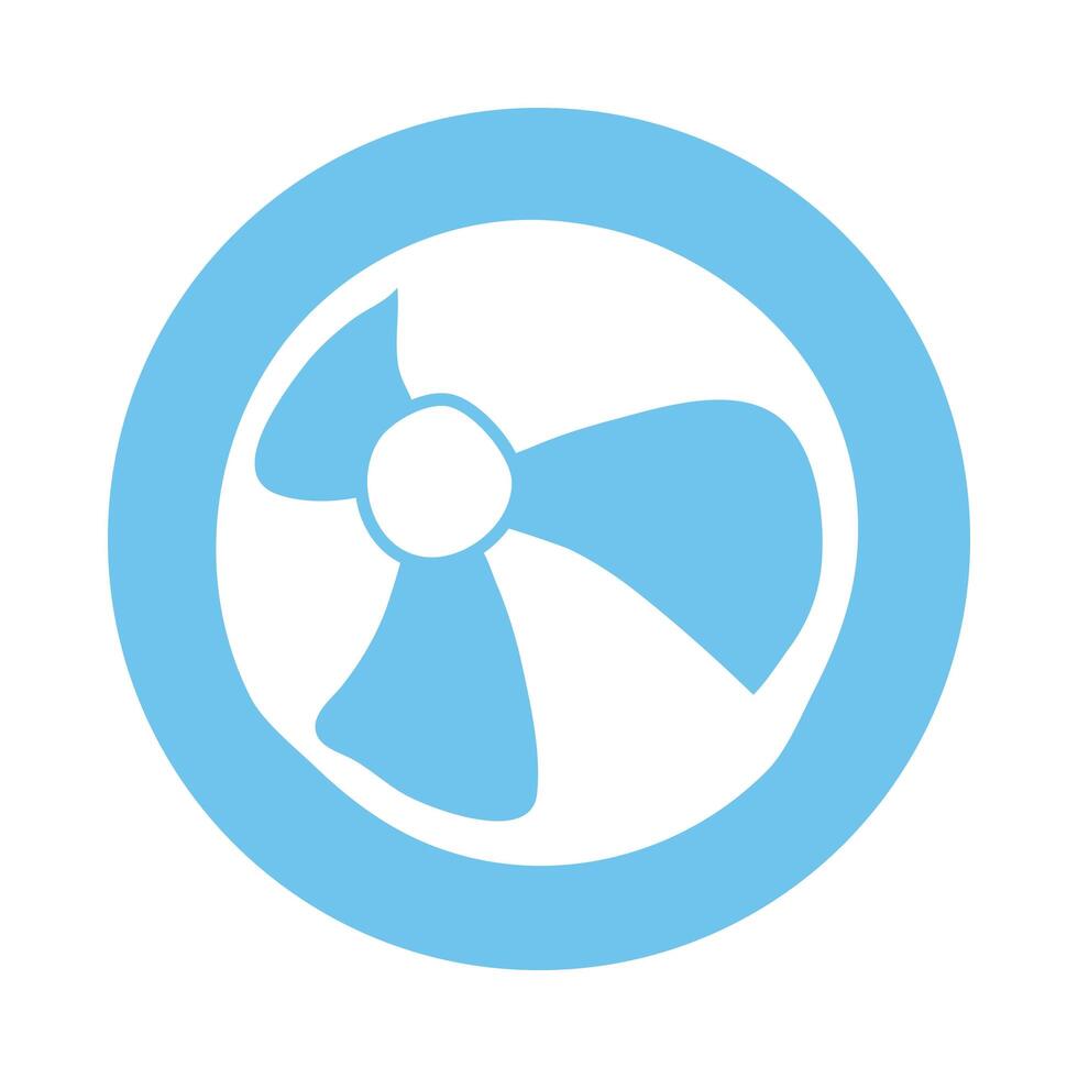 balloon beach block style icon vector