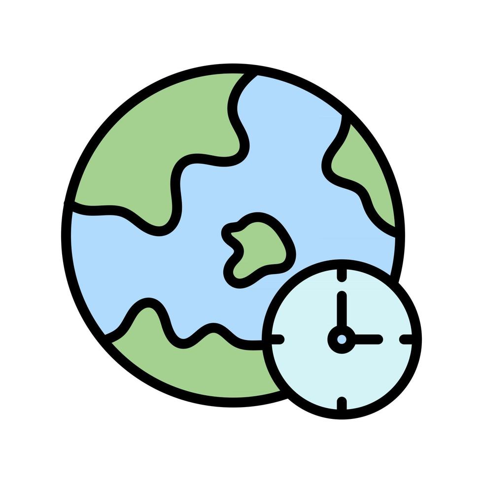 Time Zone Icon vector