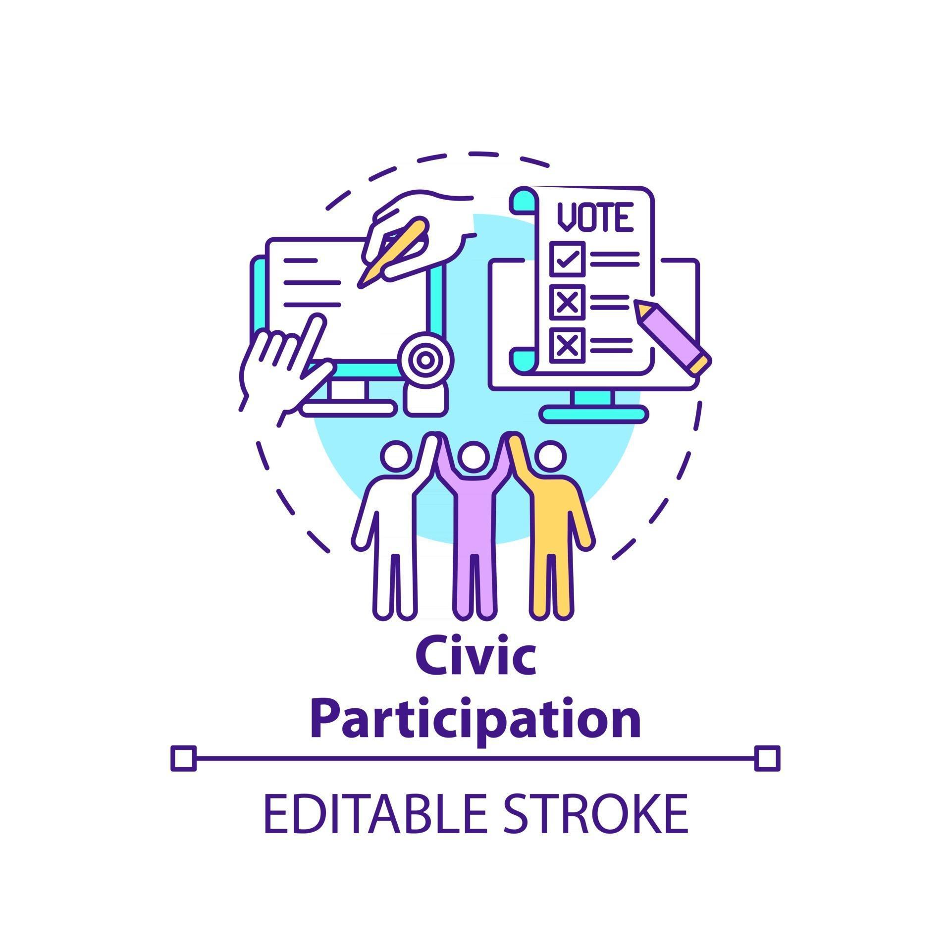 Civic Participation Concept Icon 2458918 Vector Art At Vecteezy civic-participation-concept-icon-2458918-vector-art-at-vecteezy