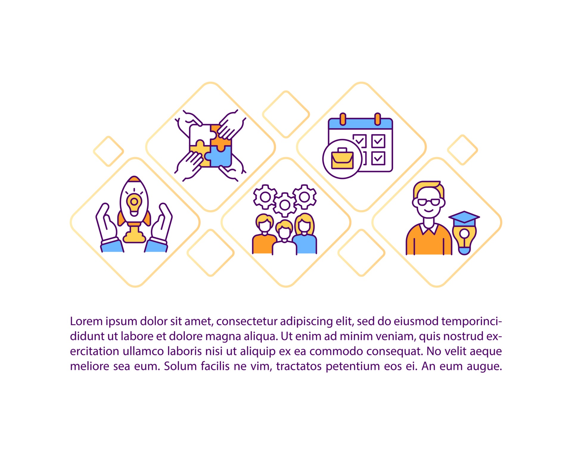 Dealing With Job Transition Concept Line Icons With Text 2459081 Vector Dealing With Job Transition Concept Line Icons With Text 2459081 Vector