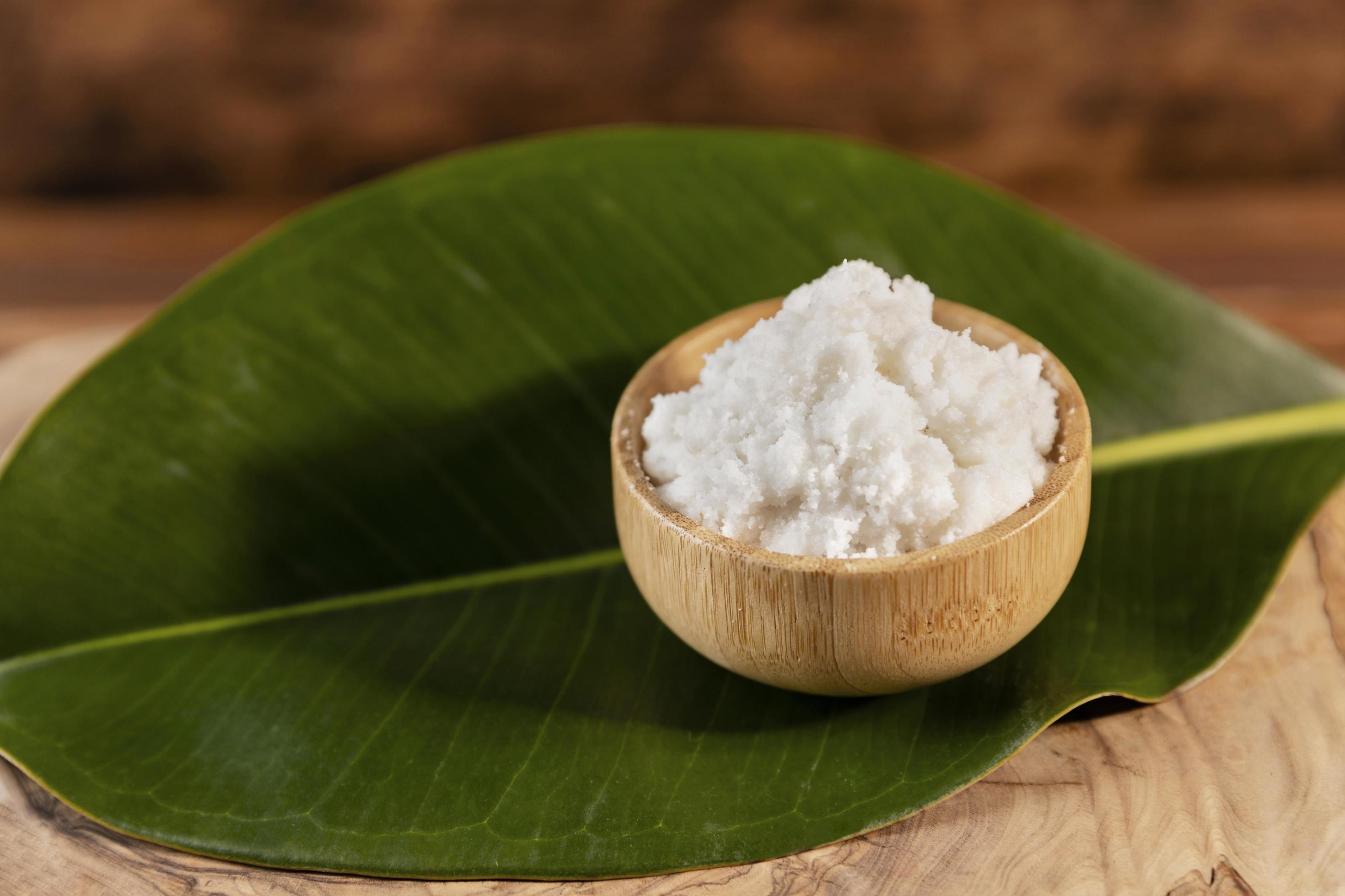 Shea butter beauty treatment assortment background 2459736 Stock Photo