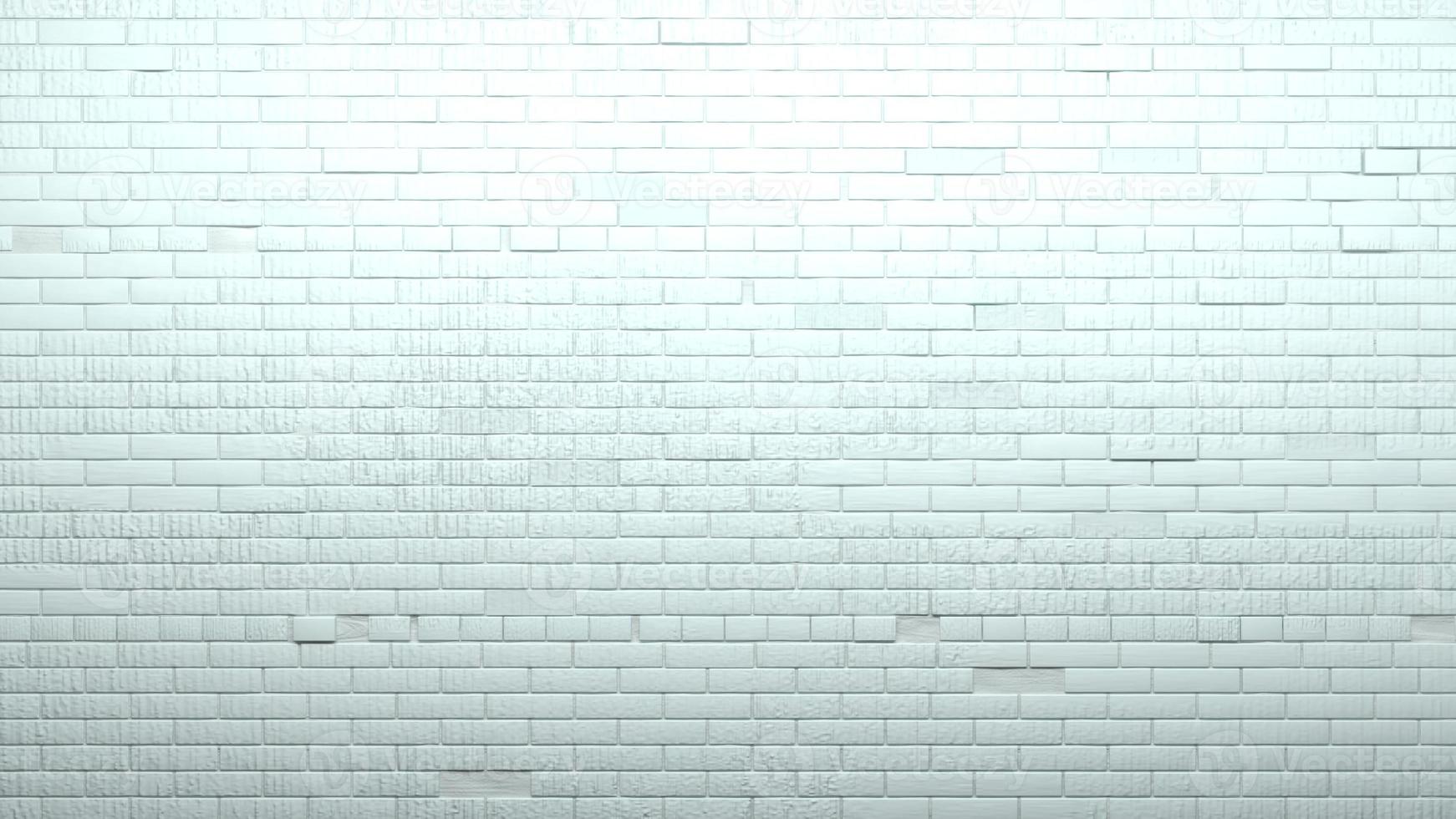 Background wall old white painted brick photo