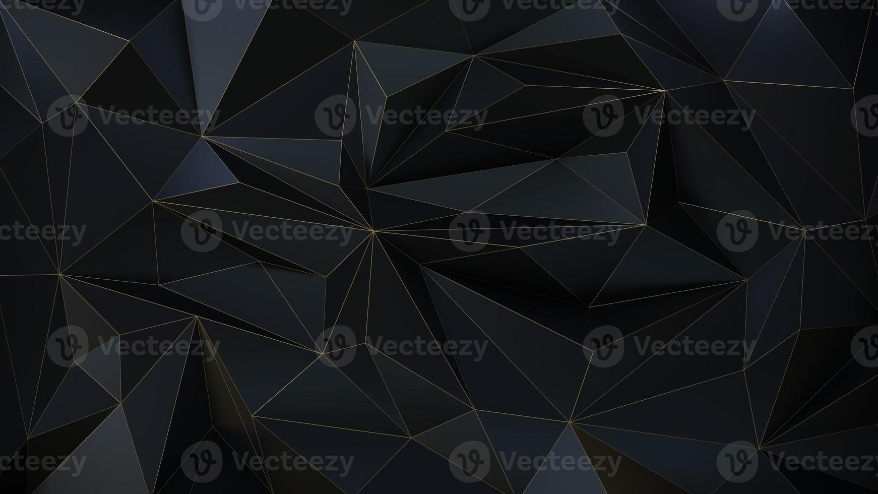 Geometric dark 3d background photo