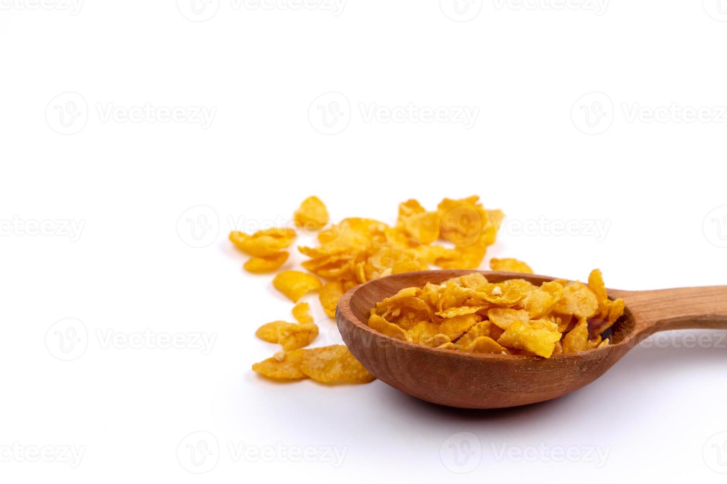 Crunchy corn flakes photo