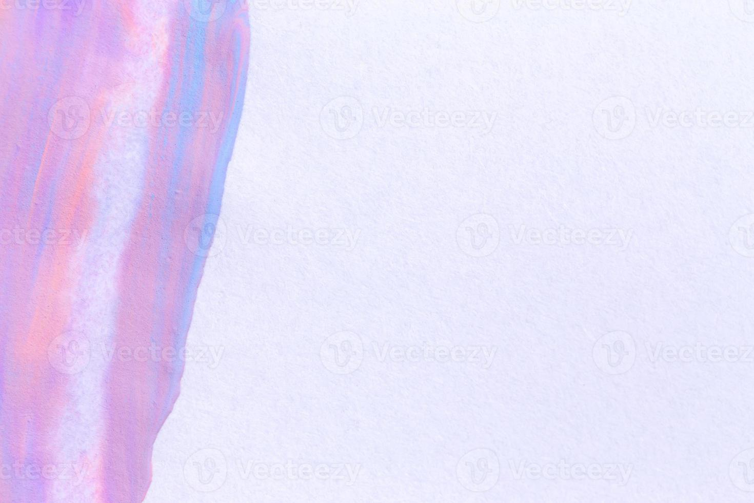 Paint brush stroke texture background of multicolor watercolor photo