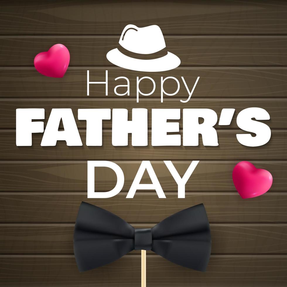 Happy Father's Day Background Poster, flyer, greeting card or header for website vector