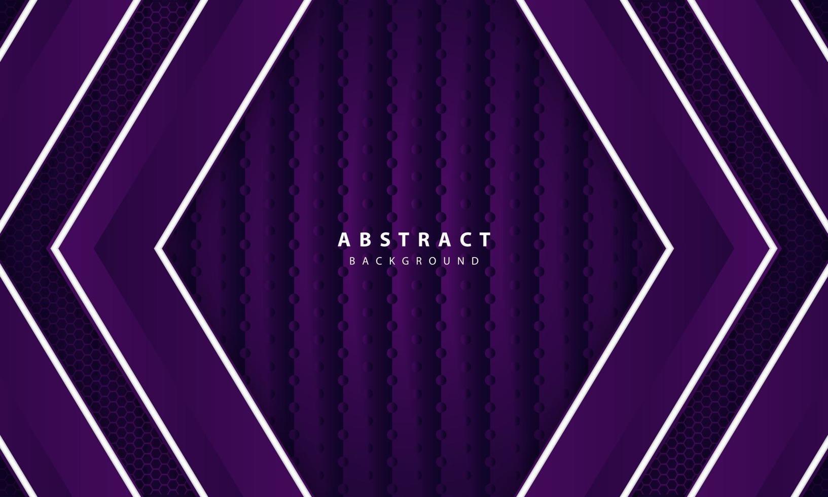Abstract elegant dark purple on overlap layer background vector