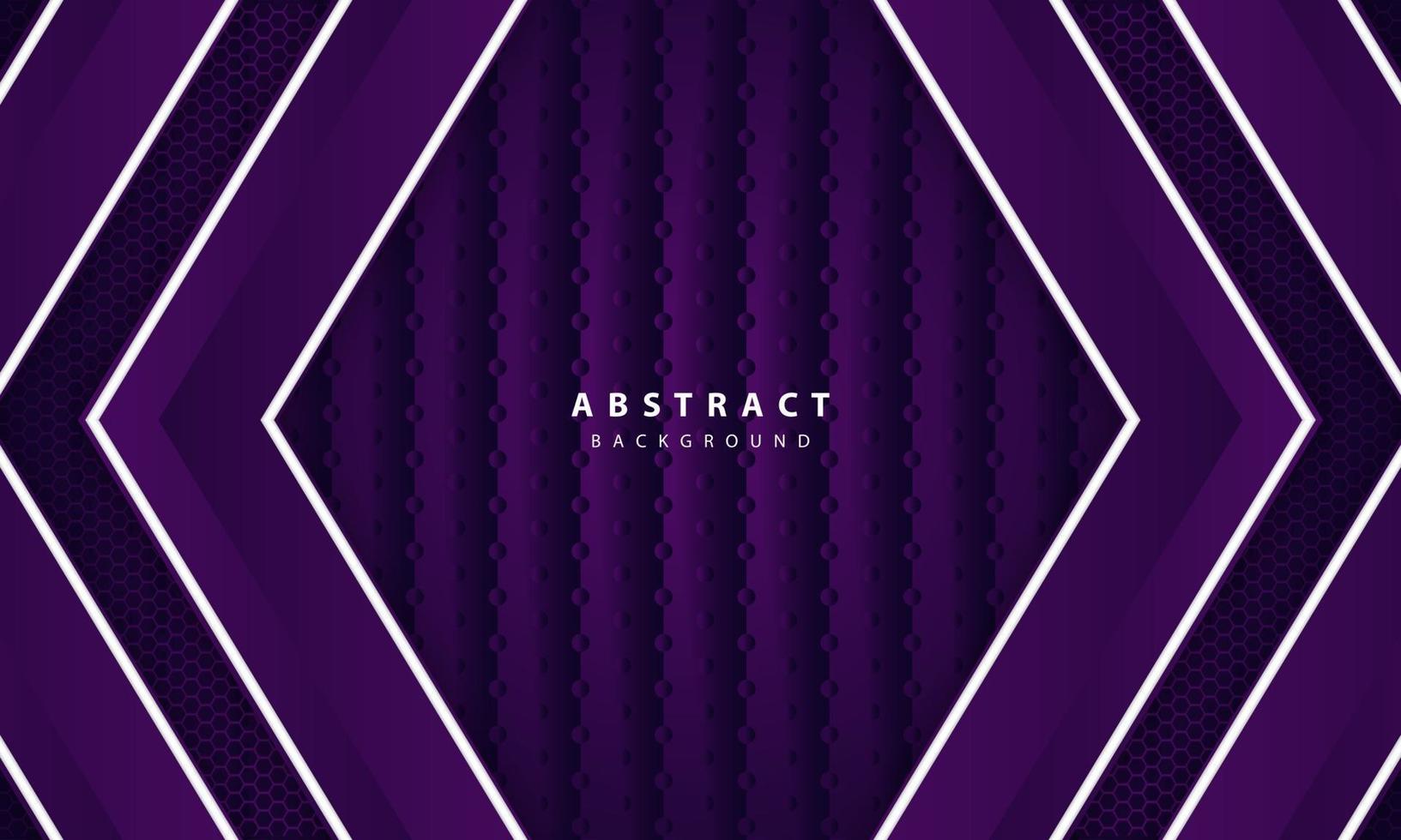 Abstract elegant dark purple on overlap layer background vector