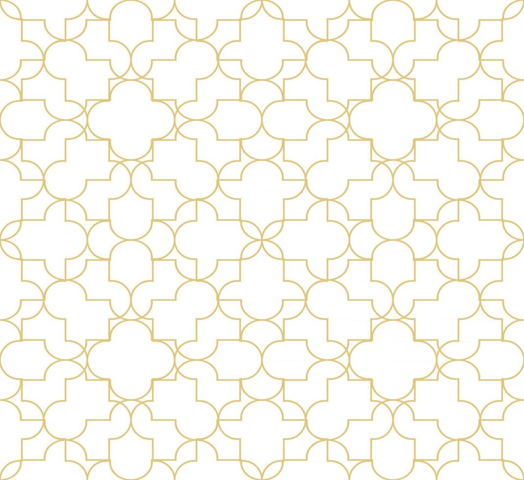 Abstract muslim seamless pattern background vector