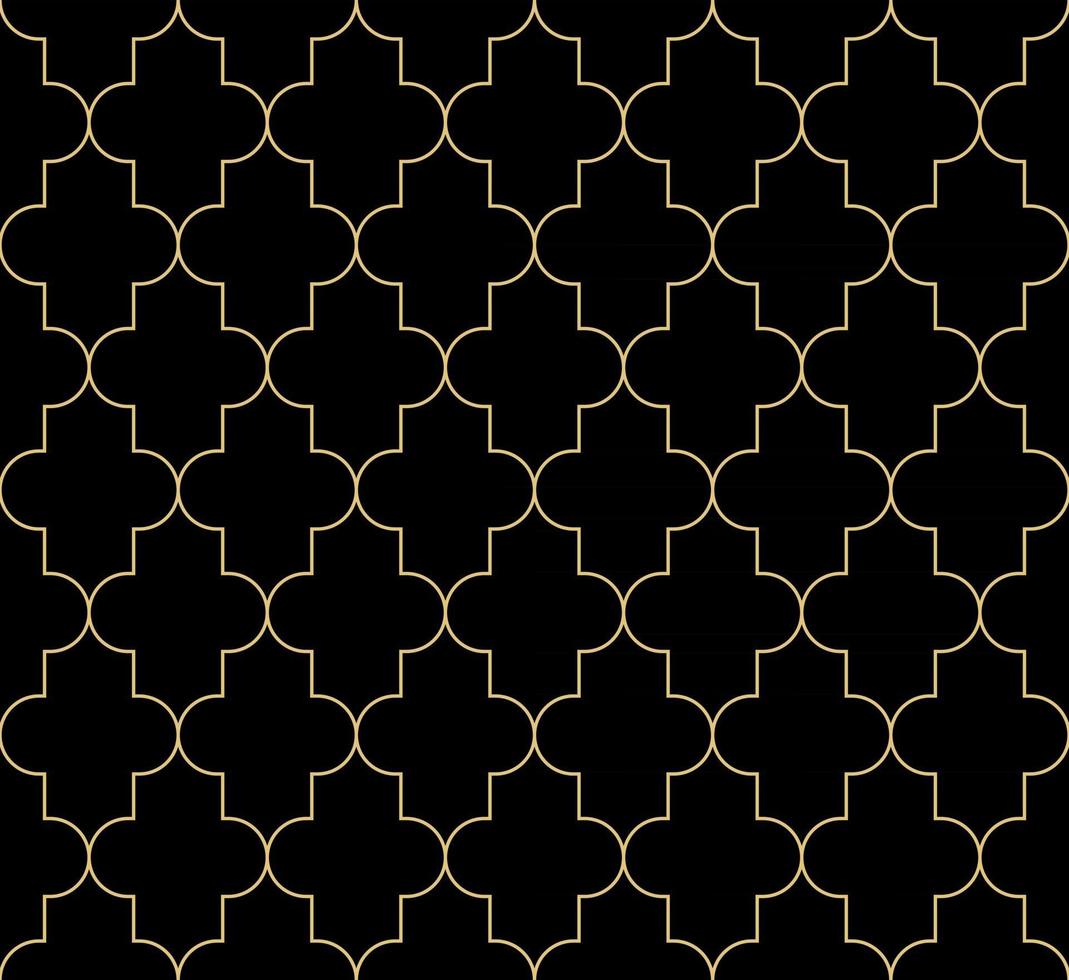 Abstract muslim seamless pattern background vector