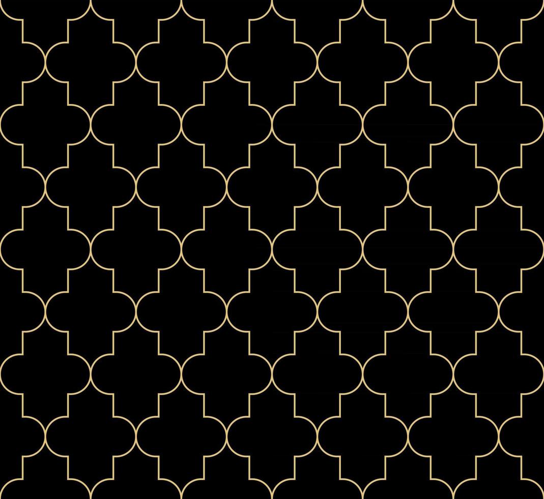 Abstract muslim seamless pattern background vector