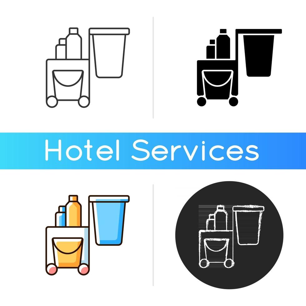 Cleaning service icon vector