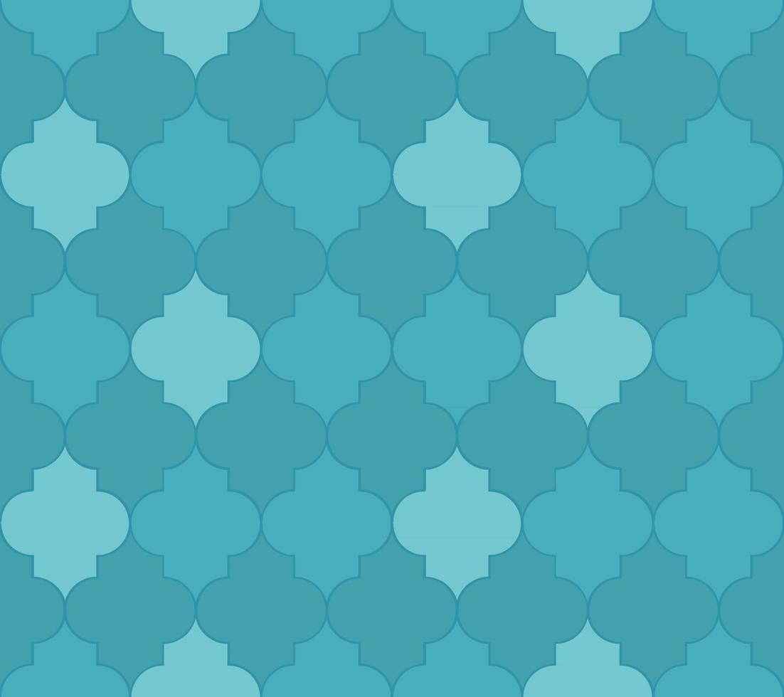 Abstract muslim seamless pattern background vector