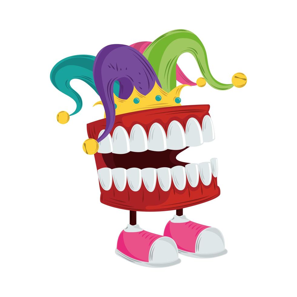 fools day joke vector