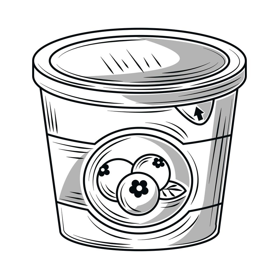 ice cream cup vector