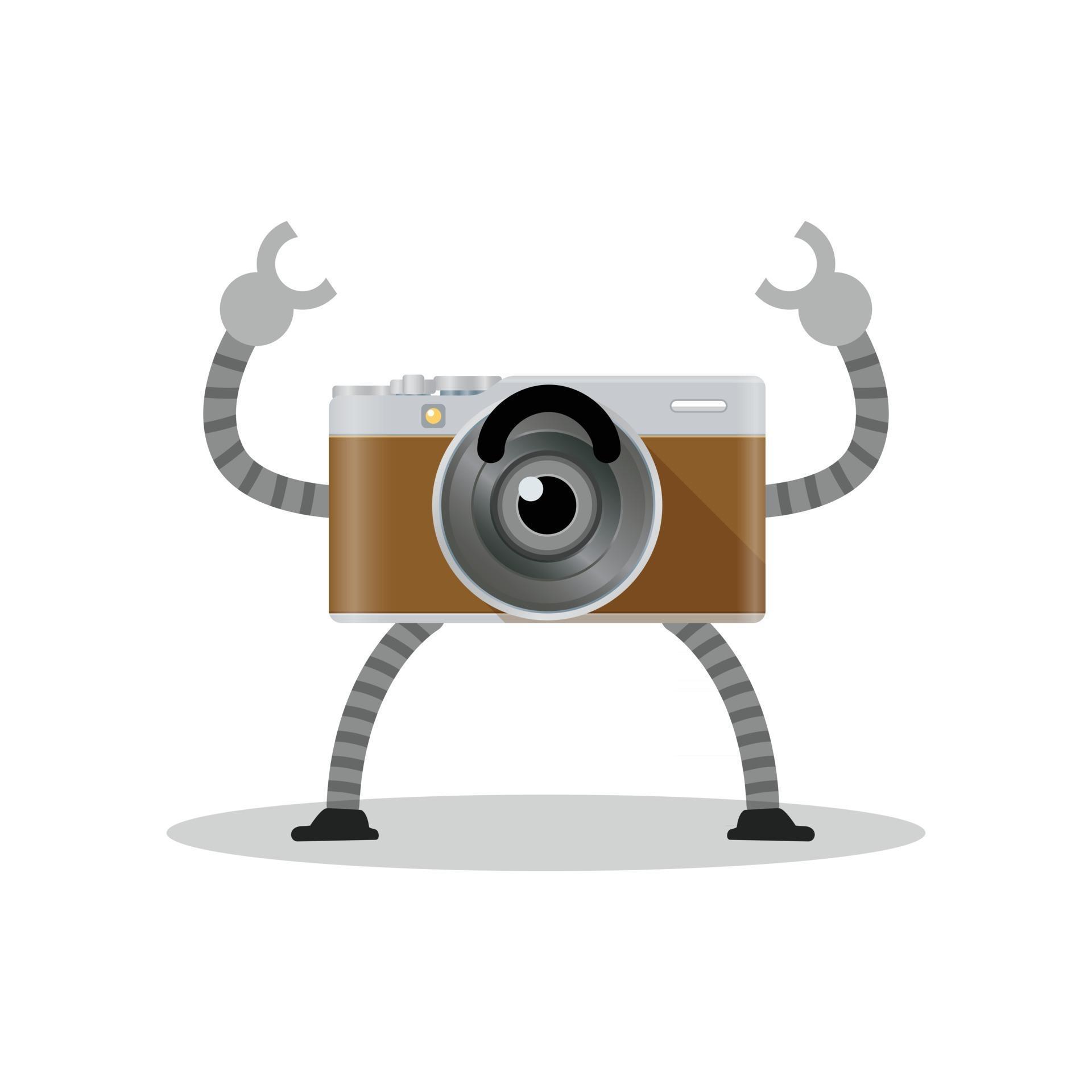 Robot camera vector object 2466952 Vector Art at Vecteezy