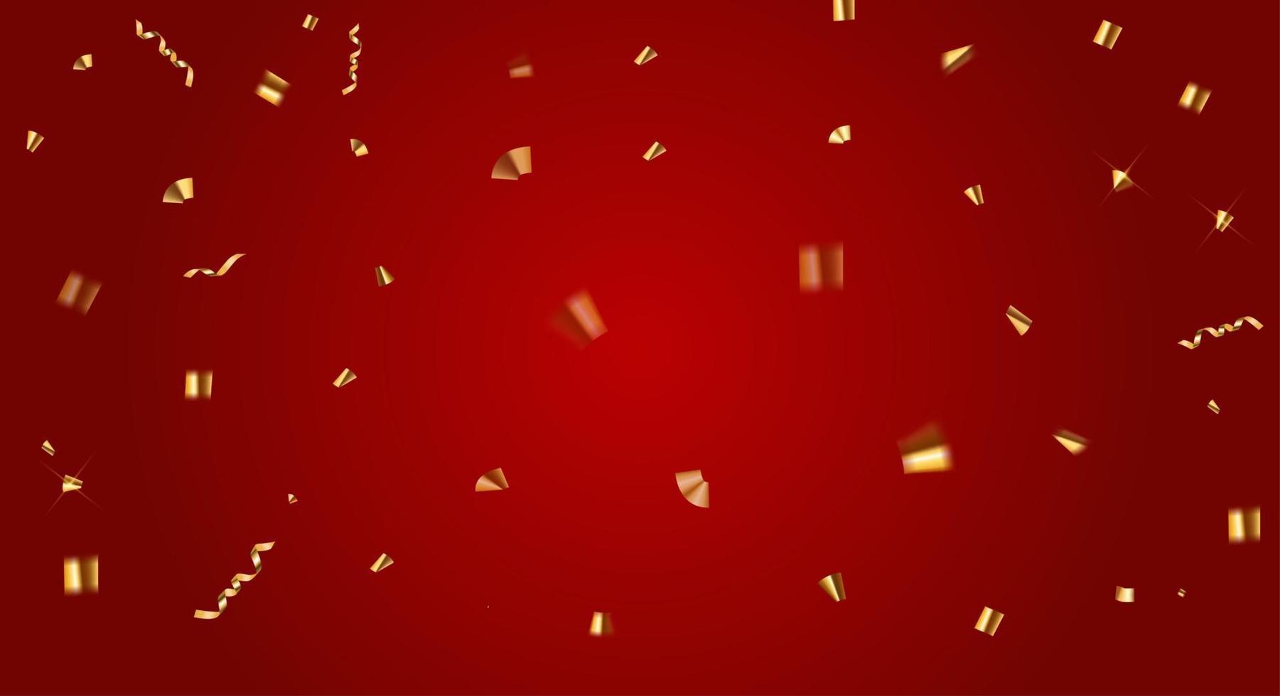 Confetti Background for Party Holiday vector