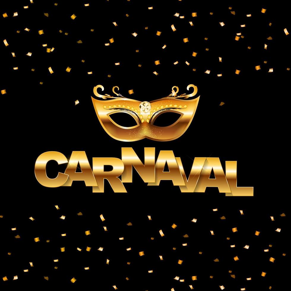 Carnival banner with bunting flags and flying balloons vector