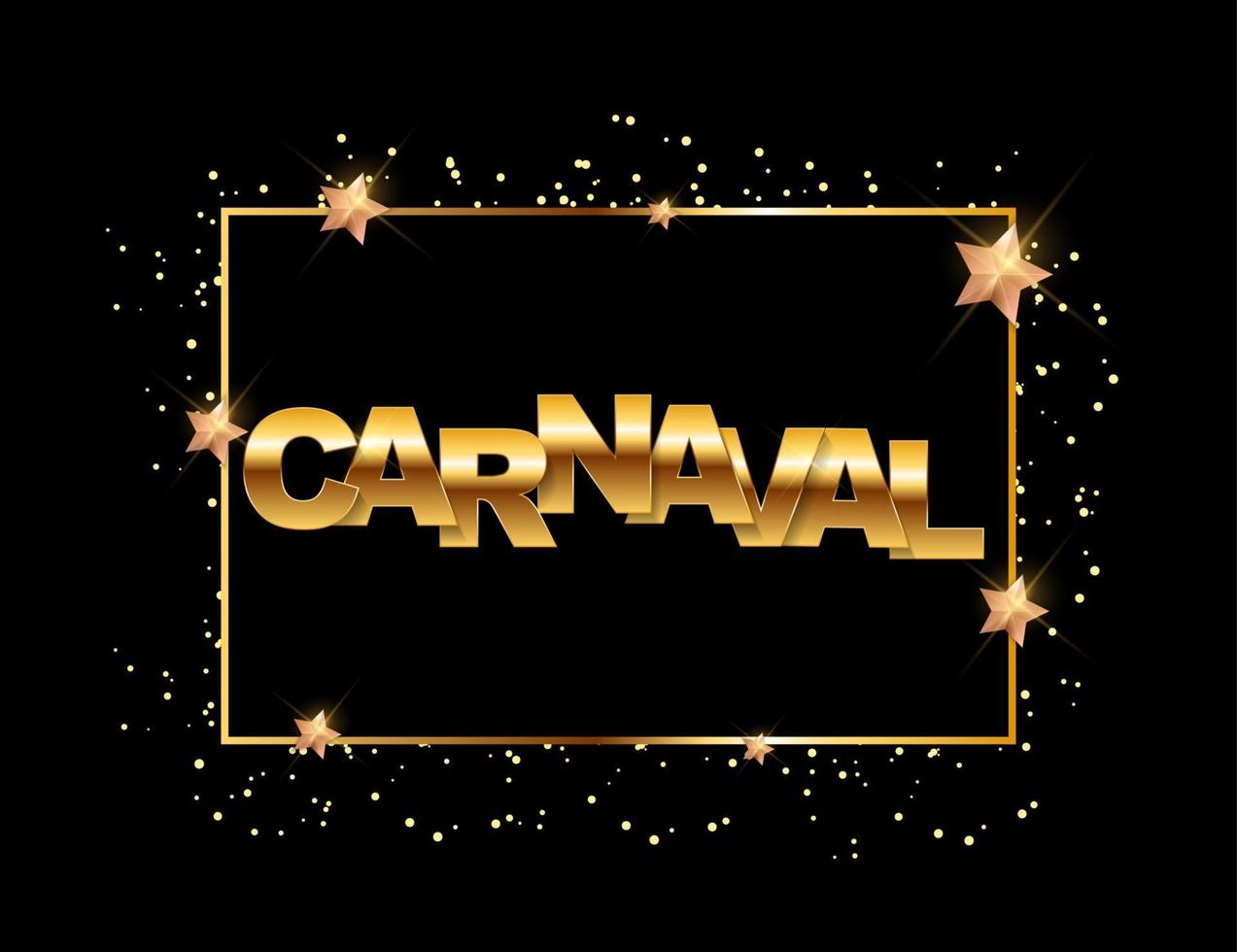 Carnival banner with bunting flags and flying balloons vector