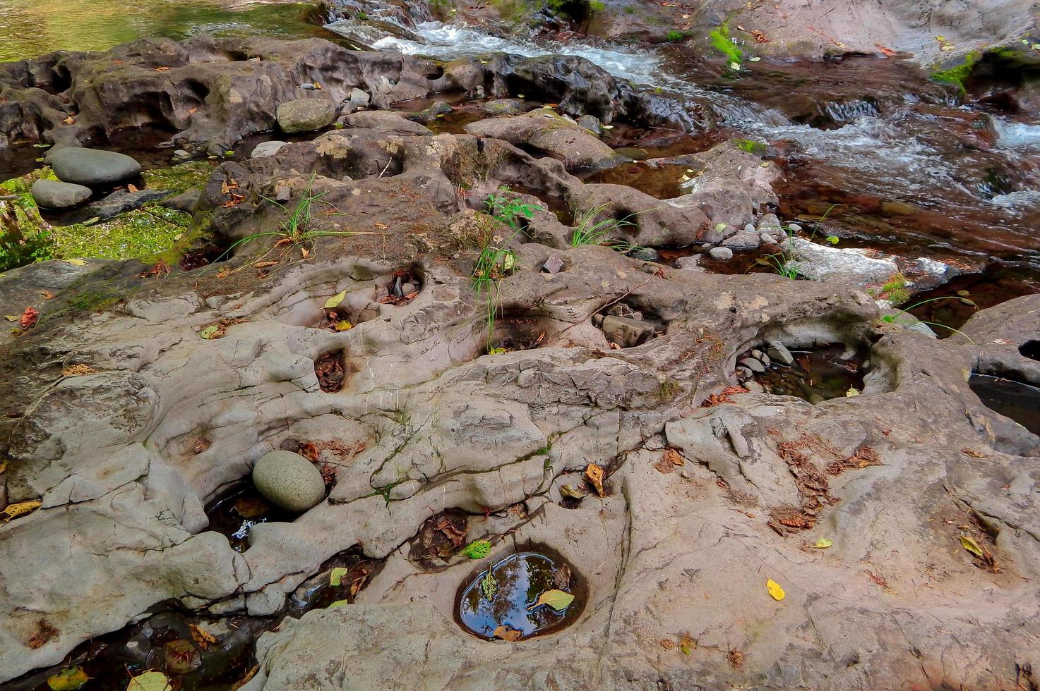 River Potholes in the Blue River OR photo