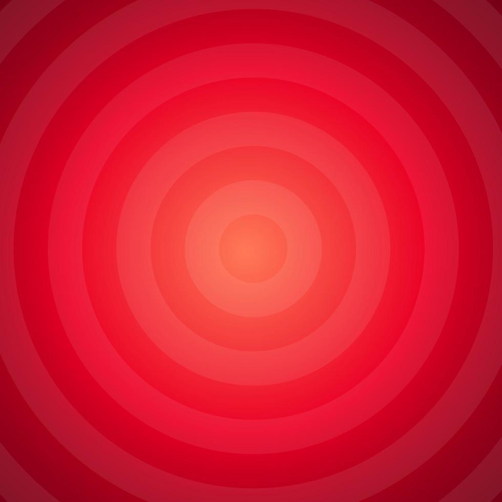 Red hypnotic abstract background vector