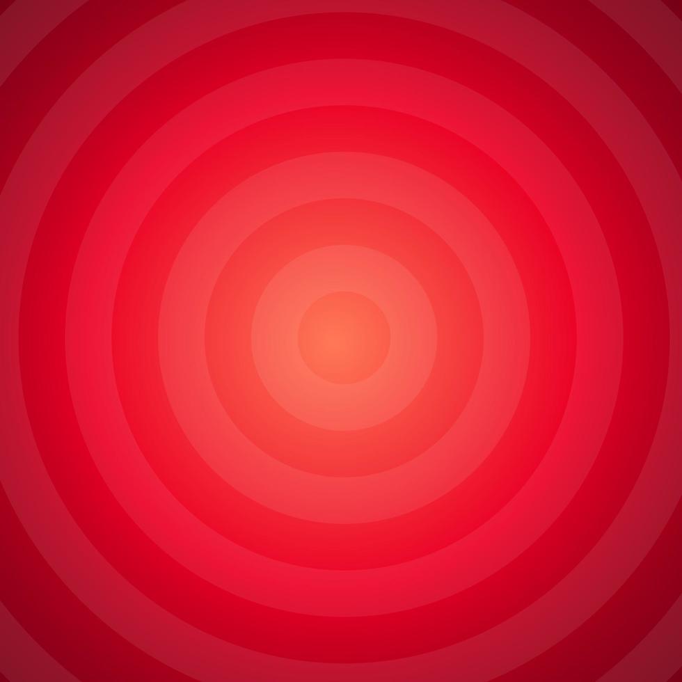 Red hypnotic abstract background vector
