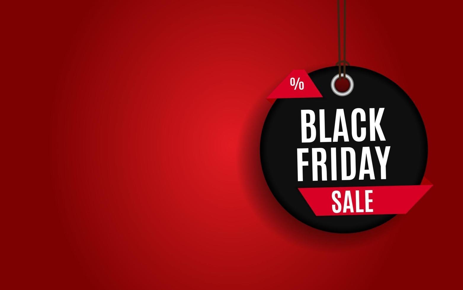 Black Friday Sale Banner Template vector