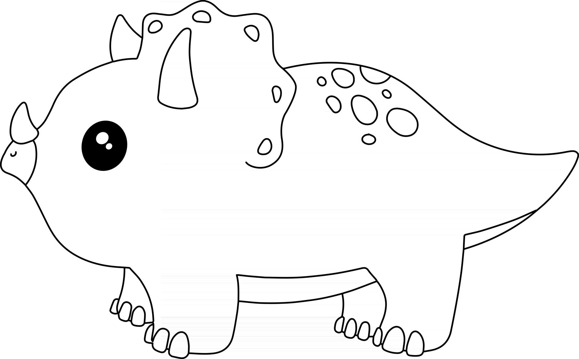 Dinosaur Coloring Pages Vector Art, Icons, and Graphics for Free ...