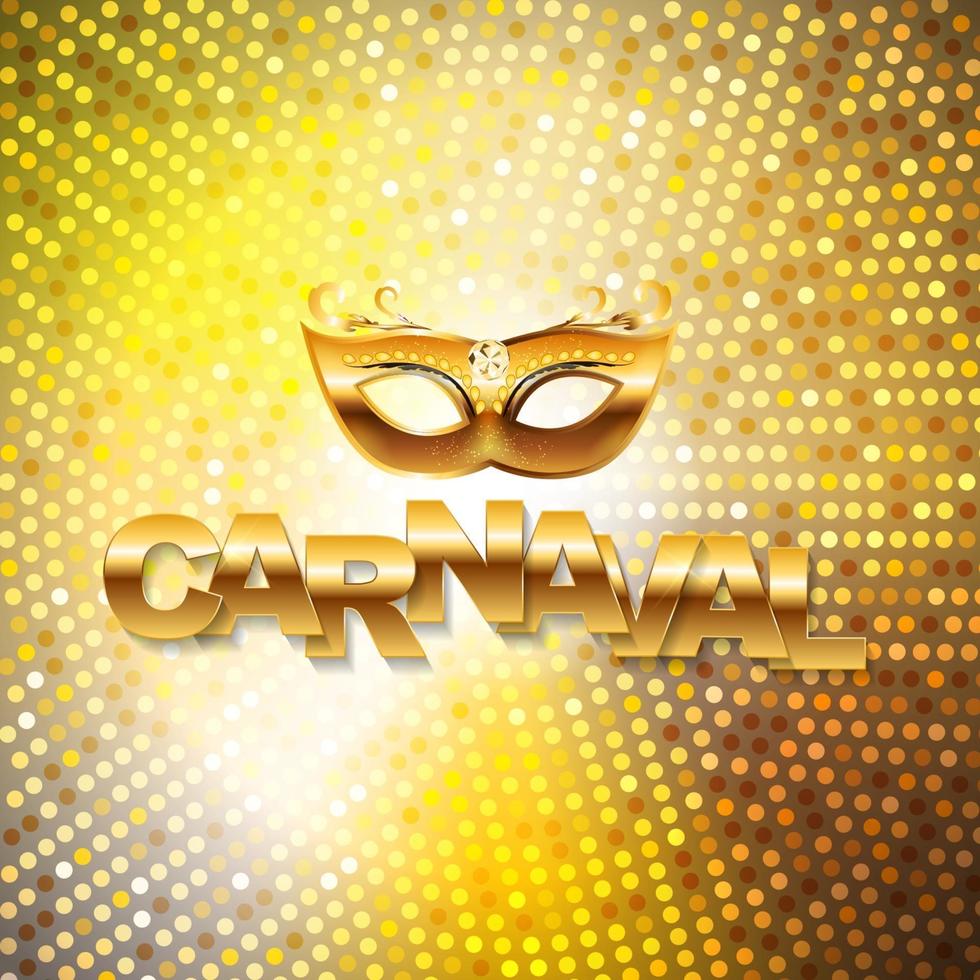 banner carnaval español vector